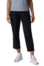 Columbia Ladies' Omni-Shield Roll-up Capri Pants - Black - Small - Water Repel