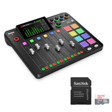 Rode RODECaster Pro II Integrated Audio Production Console SanDisk 32GB