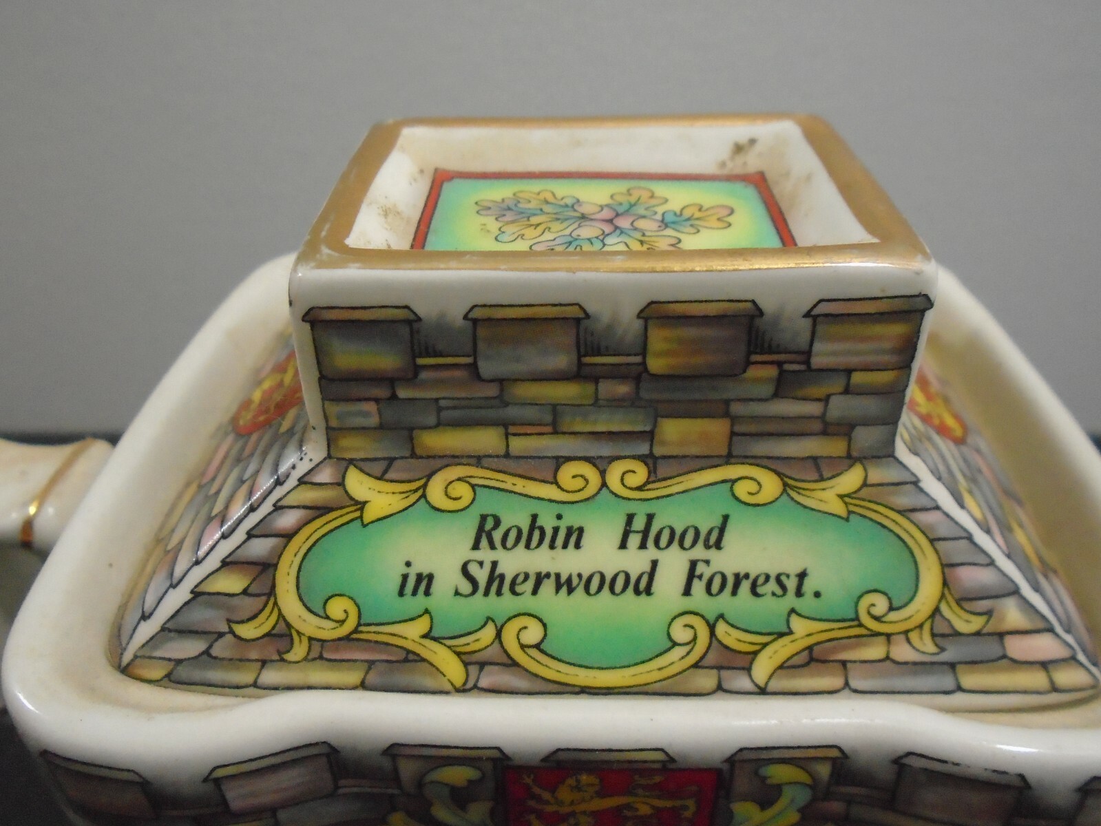 VINTAGE SADLER ROBIN HOOD TEAPOT NO 2019293 ENGLAND 6" TALL eBay