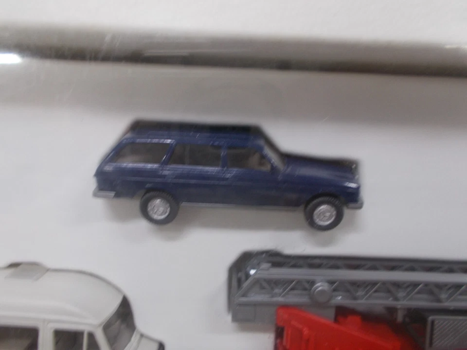 WIKING SET # 1 ~ CARS~UNIMOG~FIRE TRUCK~CARAVAN & TRUCK W/TRAILER ~HO SCALE - Image 4 of 4