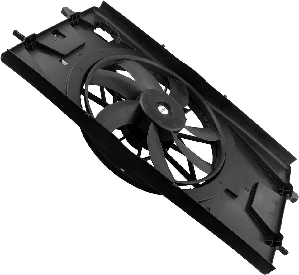 Conjunto de motor ventilador de refrigeración condensador radiador para Chevy Cobalt Pontiac G5 2,2 L Foto 4 de 4