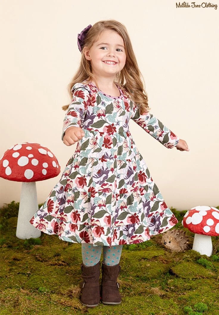 Girls Matilda Jane LITTLE MISS ALICE DRESS SIZE 2 GUC ONCE UPON A