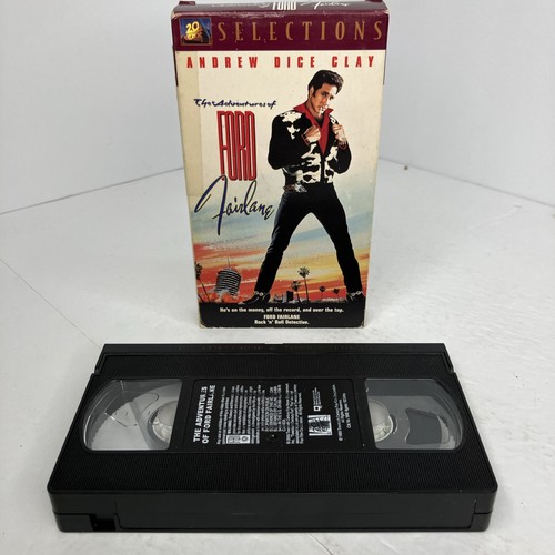 THE ADVENTURES OF FORD FAIRLANE VHS ANDREW DICE CLAY ROBERT ENGLUND WAYNE NEWTON