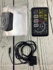 5.5 Inch Car Head Up Display Car Hud Blutooth Connection Black