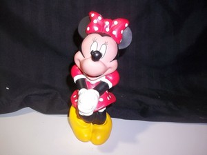 minnie mouse plastic figurine