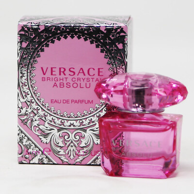 #ad #ad Mini Versace Bright Crystal Absolu EDP 0.17oz 5ml Splash Bottle Brand New $13.09