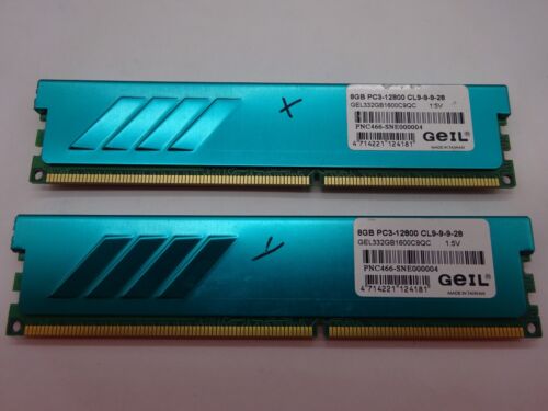 GeiL Evo Leggera 16GB (2x8GB) DDR3 GEL332GB1600C9QC PC3-12800 1.5V #R1501 - Bild 2 von 2