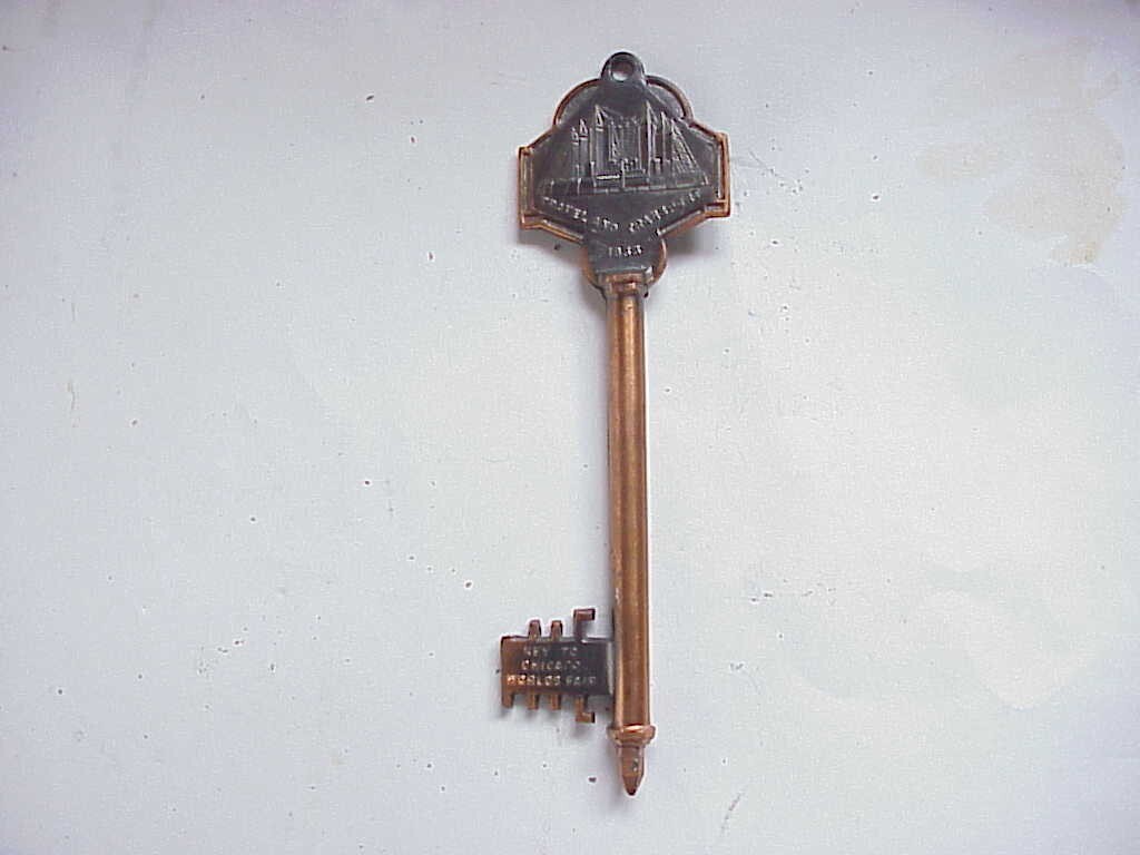アクセサリー 1930s Chicago world fair key 1933 worlds fair key to chicago, travel and transport | eBay