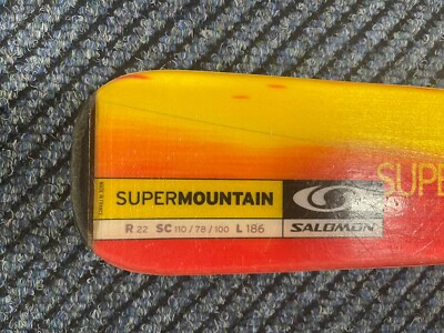 Salomon SuperMountain Flame oversized parabolic 186cm All Mountain