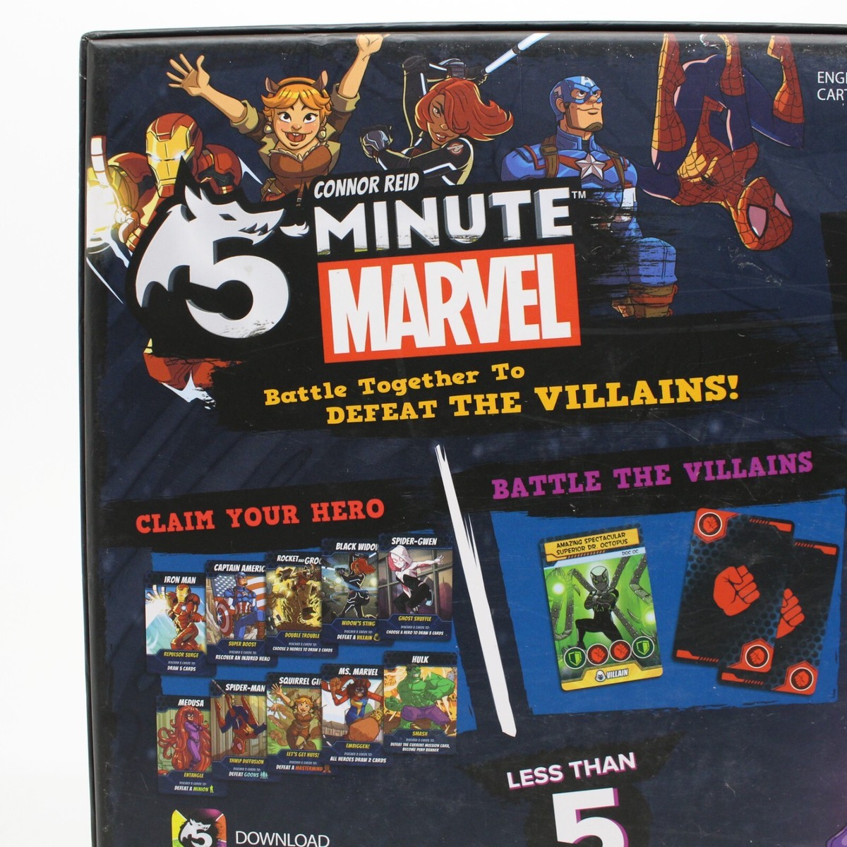 5 Minute Marvel Cooperative Card Game by Spin Master Games 5 Minute Marvel Cooperative Card Game by Spin Master Games