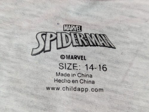 Marvel - Spiderman Pajamas - 2-Piece - Boys / Toddler - Size: 14/16 - Picture 7 of 19