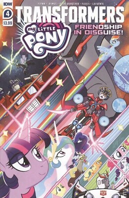 Transformers and My Little Pony Friendship in Diguise! Issue #4 NM
