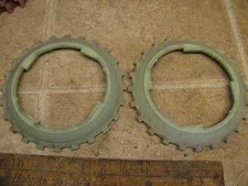 2 John Deere B7-24 Corn Planter Plates Lustran Plastic 494 694 24B 25b