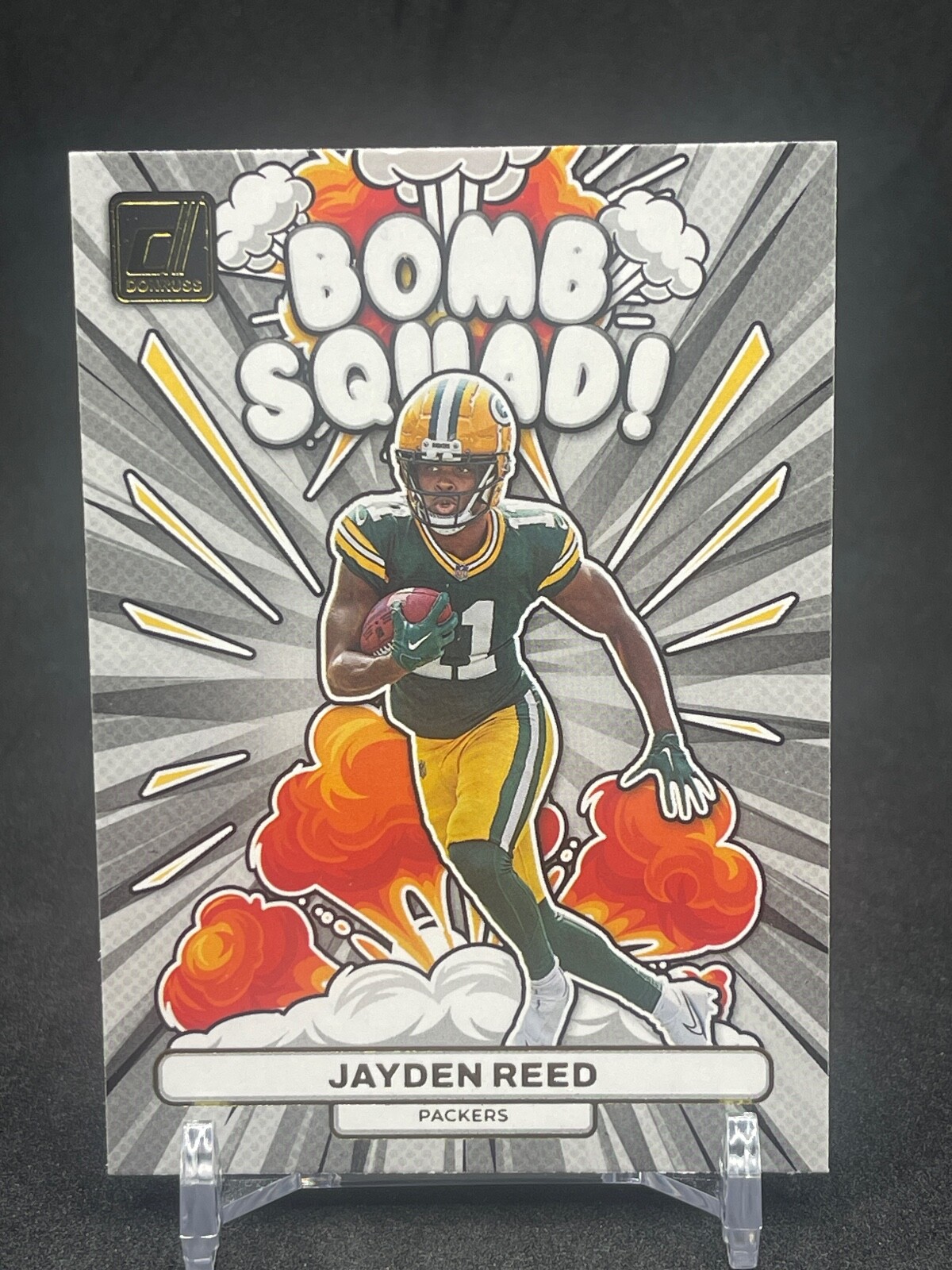 2023 Donruss Jayden Reed  #BS-15 Bomb Squad Rookie RC PACKERS