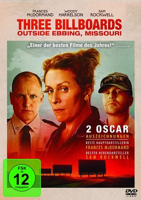 DVD ° Three Billboards outside Ebbing, Missouri ° NEU & OVP ° [3]