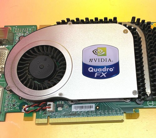 R8961 Nvidia Quadro FX CN-0R8961 256MB PCI-e Dual DVI Graphics Card - Picture 2 of 11