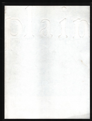 Plain Magazine of Life, Land and Spirit Issue 13 November 1996  063021ame