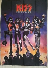 KISS Destroyer 5x3 Ft Fabric Poster Album Cover Flag Banner