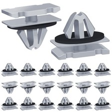 20 PCS Fender Trim Clips, Bumper Rocker Panel Molding Flares, Rocker Trim with