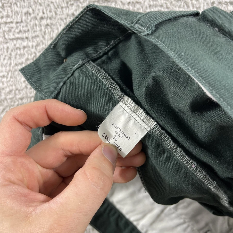 Pantalones Cortos Vintage Polo Ralph Lauren Andrew Para Hombre 36 Verde Plisado 6" Entrepierna Preppy Foto 4 de 4