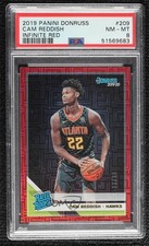 2019 Panini Donruss Rated Rookie Red Infinite 22/99 Cam Reddish #209 PSA 8 1u6