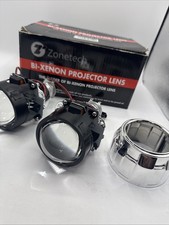 2.5 H1 Bi-xenon Hid Projector Headlights Lens Iris Shrouds Car H4 H7 Retrofit