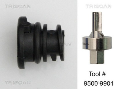 TRISCAN Verschlussschraube Ölwanne 9500 2901 für VW AUDI SEAT SKODA A5 A4 CUPRA