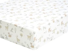 Mills Waffle Taupe Crib Fitted Sheet - Levtex Baby
