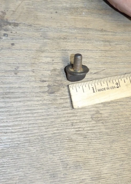 Meat Grinder Vintage Keystone # 5 Boyertown PA Parts ONLY Handle Thumb Screw - Image 2 of 2