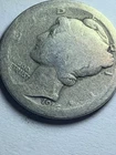 1916 MERCURY SILVER DIME WORN, but date is readable, do not see mint mark