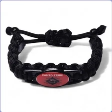 Cahto Indigenous Native American Tribe Flag Adjustable Charm Bracelet