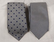 Charles Tyrwhitt Men's Silk Ties Set Polka Dot & Houndstooth - #1011