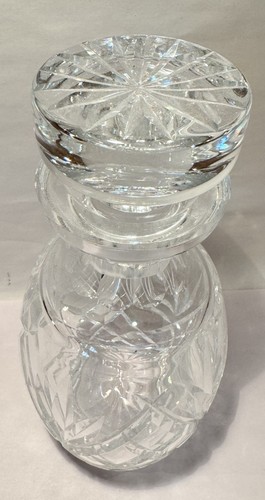 Waterford Crystal Drogheda Decanter Clear Vintage Cut Blown Glass Liquor Holder* - Picture 2 of 8