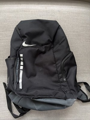 Nike Elite Black Men's Backpack Adjustable Strap Inner Pockets Sports