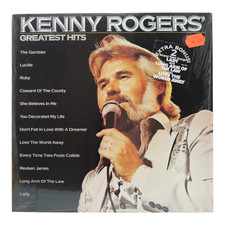 Kenny Rogers Greatest Hits LP 1980 Liberty LOO 1072 In Shrink EX