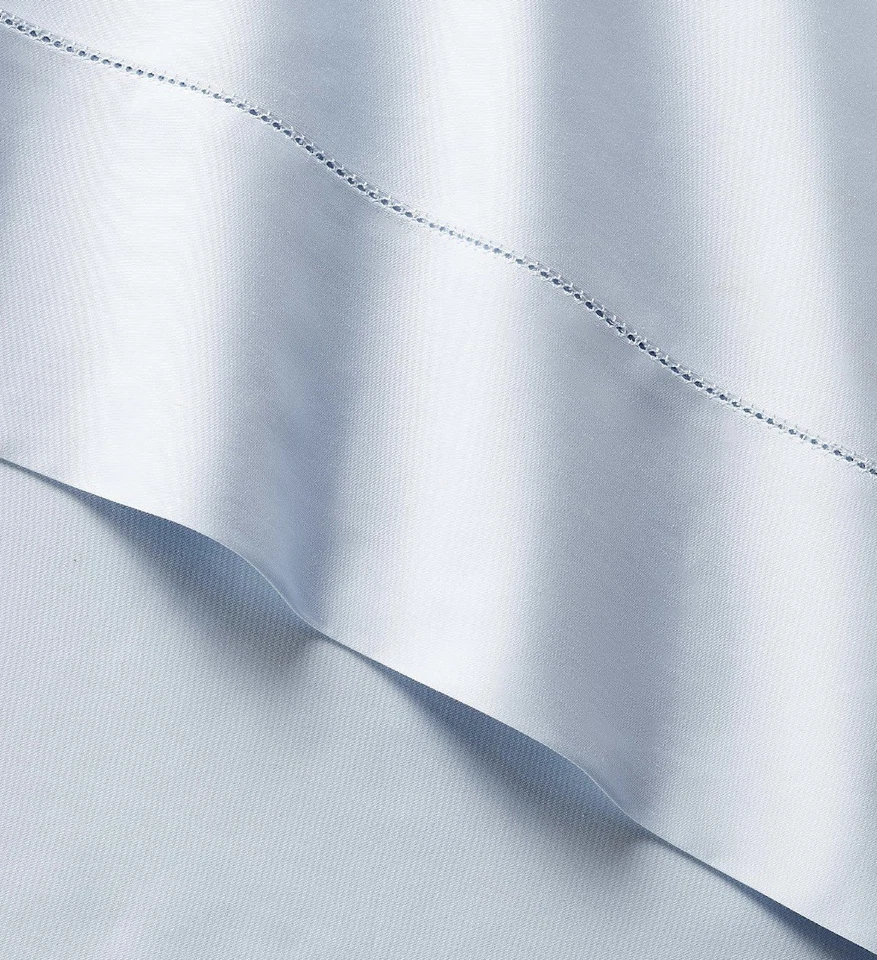 Ralph Lauren RL 646 Solid Percale King Flat Sheet Oxford Blue New Reg. $145 - Image 2 of 4