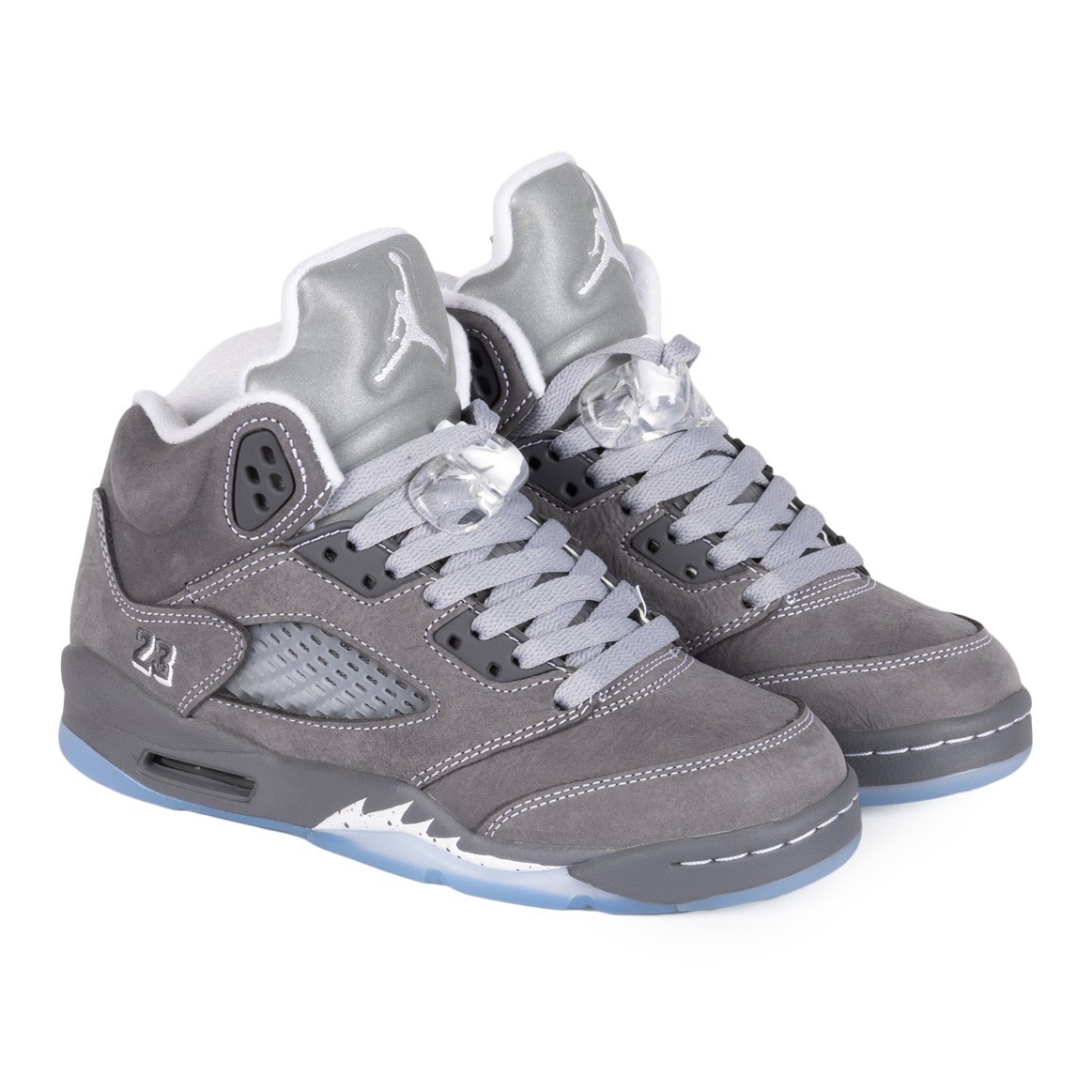 Nike Air Jordan 5 Retro Wolf Grey 440888-002 GS & Women's Size New