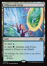 MTG Magic the Gathering Willowrush Verge (270/579) Aetherdrift LP