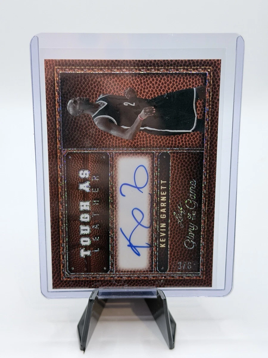 Kevin Garnett Basketball Autographed Sports Trading Cards