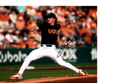 EVAN BLANCO TENNESSEE VOLUNTEERS BASEBALL SIGNED/AUTOGRAPHED 8X10 PHOTO W/COA