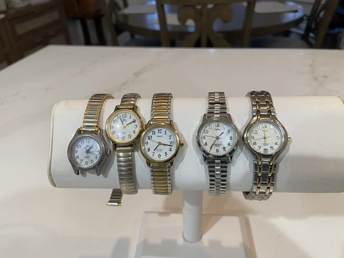 Lot Of  Vintage Timex Watches Quartz Analog Self-wind, Indiglo + More+parts Only