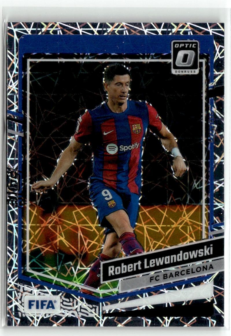 2023-24 Donruss #113 Robert Lewandowski Optic Velocity