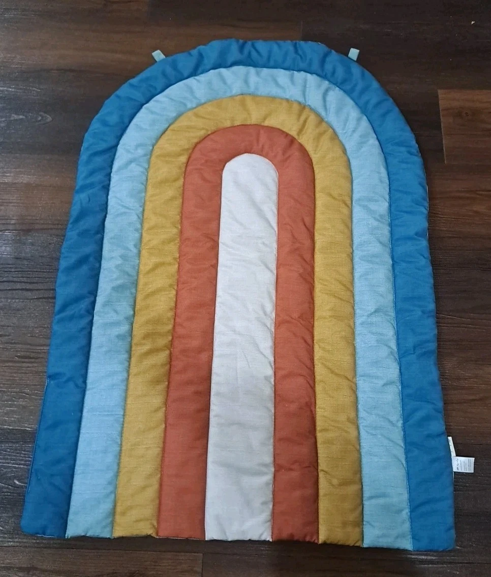 Itzy Ritzy Rainbow Padded Play Mat Multicolor
