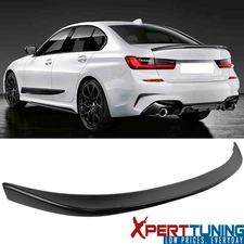 Fits 19-25 BMW G20 G80 M3 M Performance Style Unpainted Rear Trunk Spoiler ABS