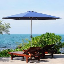 9FT Patio Umbrella,Table Umbrella with Aluminum Pole,UV Protection Umbrella