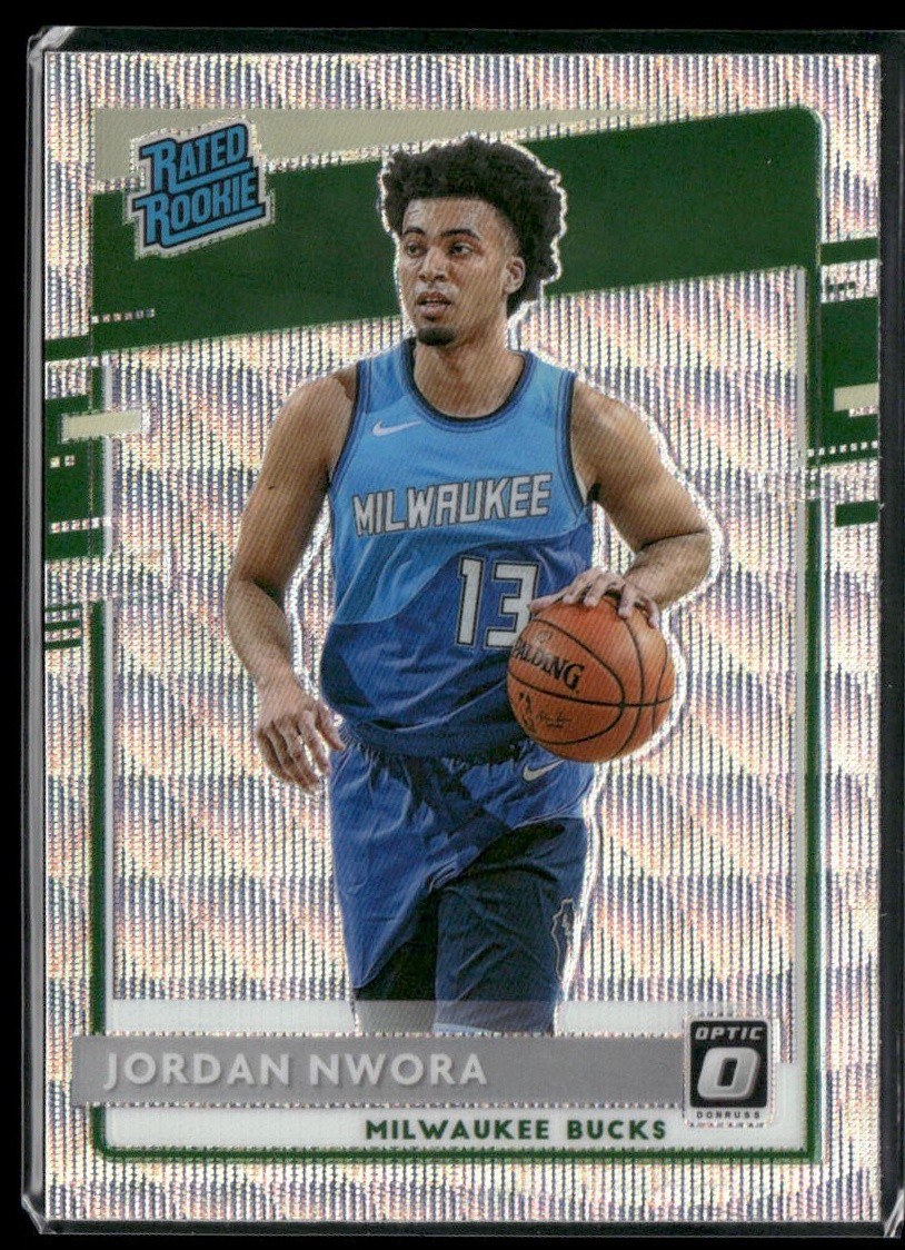 2020-21 Donruss Optic #189 Jordan Nwora Fanatics