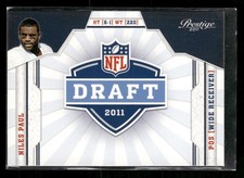 2011 Panini Prestige #27 Niles Paul NFL Draft Rookie