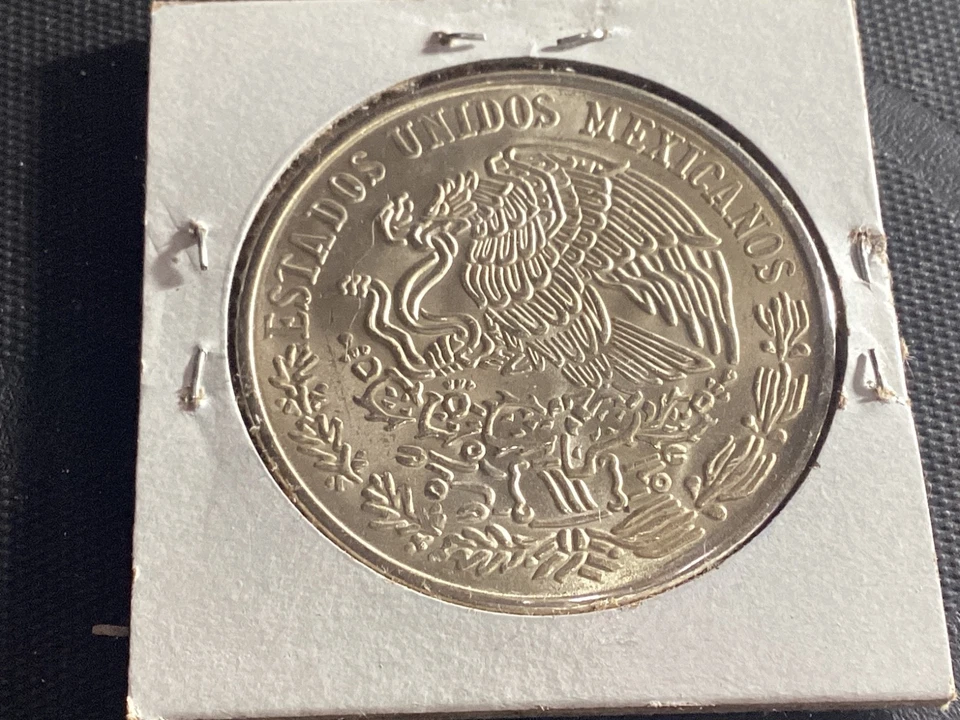 México 1978 100 cien pesos plata bonito brillante casi sin circular # 721 Foto 2 de 2