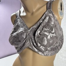 Wacoal 36H Awareness Full Figure Underwire Bra 85567 Taupe Floral