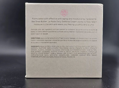 Pearl de Flore Le Rose Daily Defense Cream, New- 1.76oz/50g | eBay